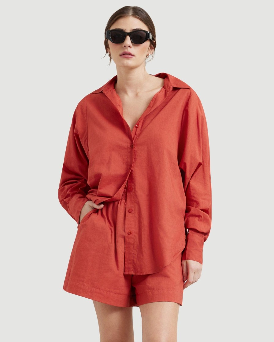 Clothing Fashion Apparels | Dakota Oversized Organic Cotton Shirt