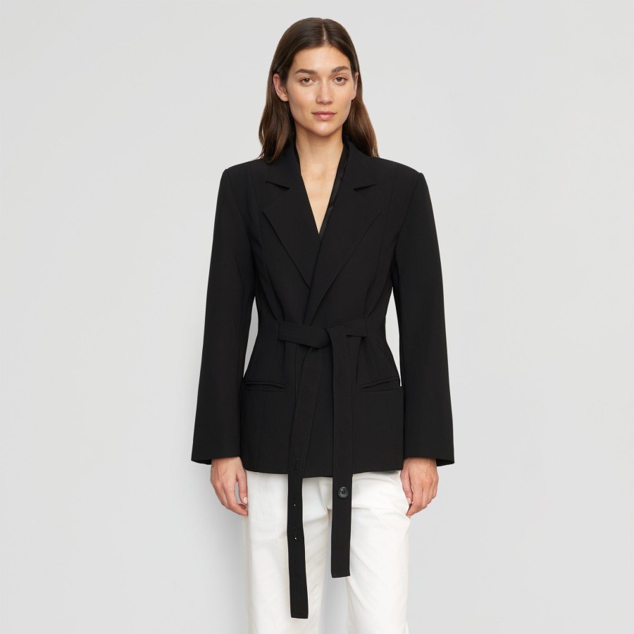 Clothing Hua Jia | Theo Tie-Waist Blazer