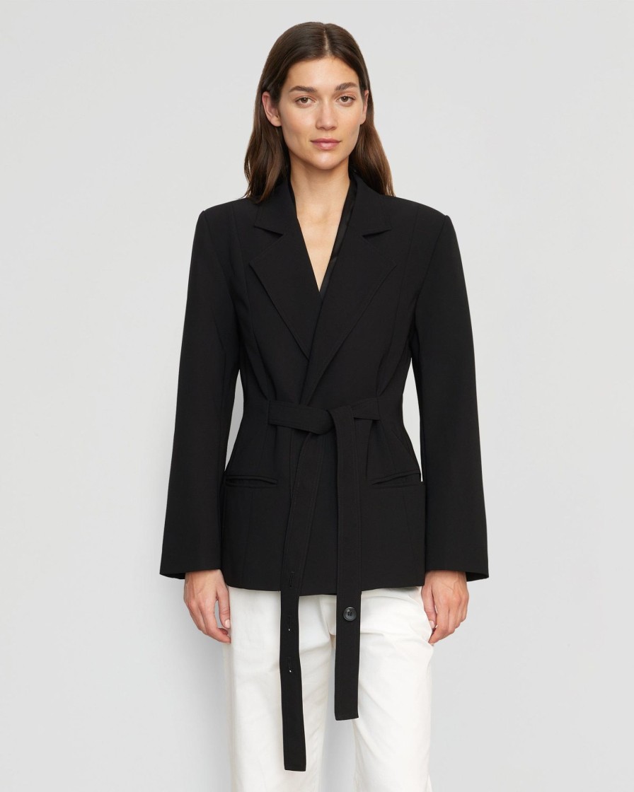 Clothing Hua Jia | Theo Tie-Waist Blazer