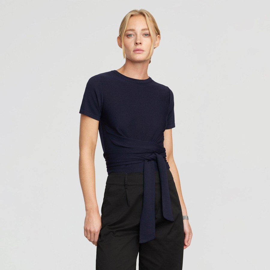 Clothing Brilliant Wise Corporation Limited | Jude Cropped Wrap Top