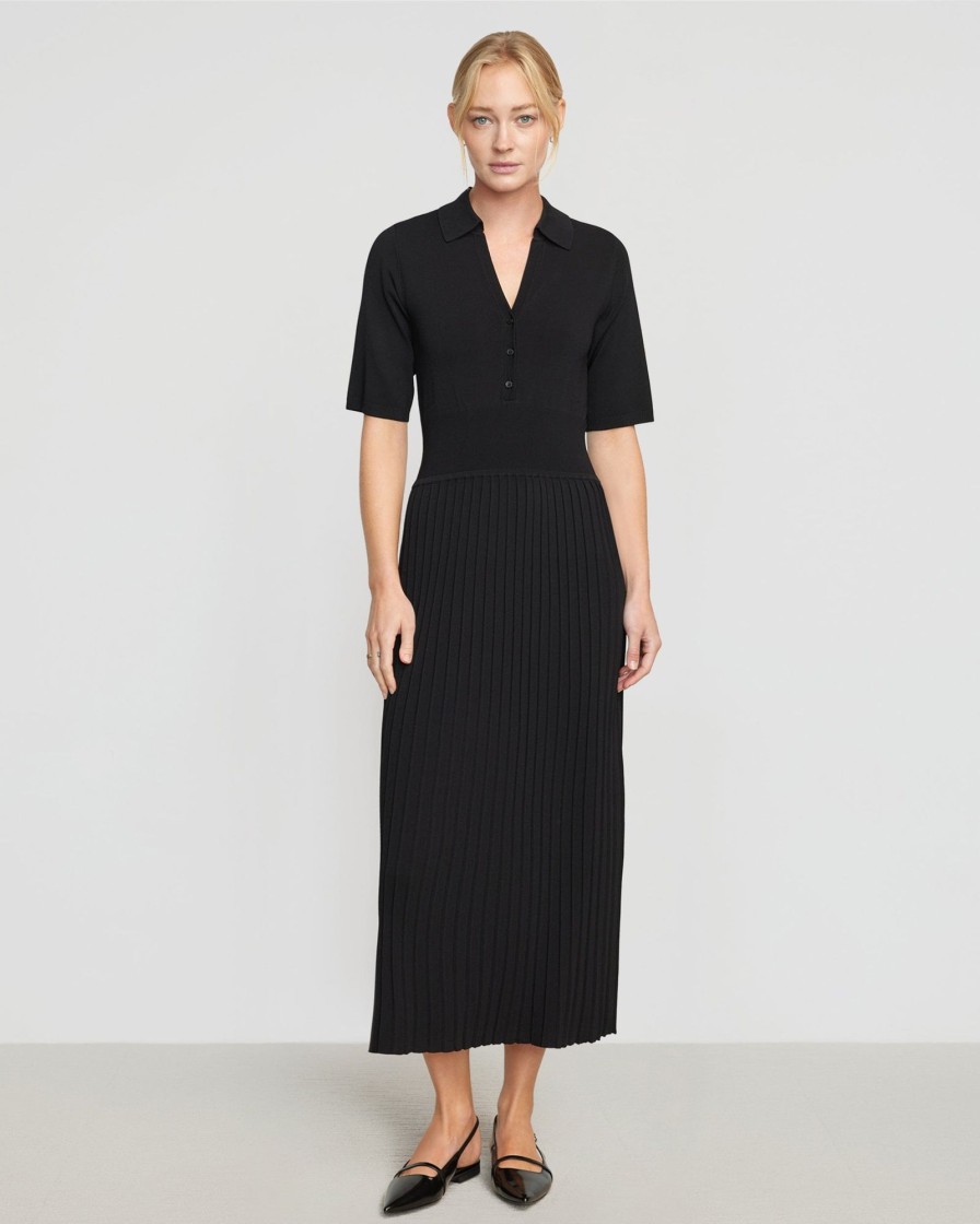 Clothing Expert Group Limited | Cora Pleated Sweater Dress