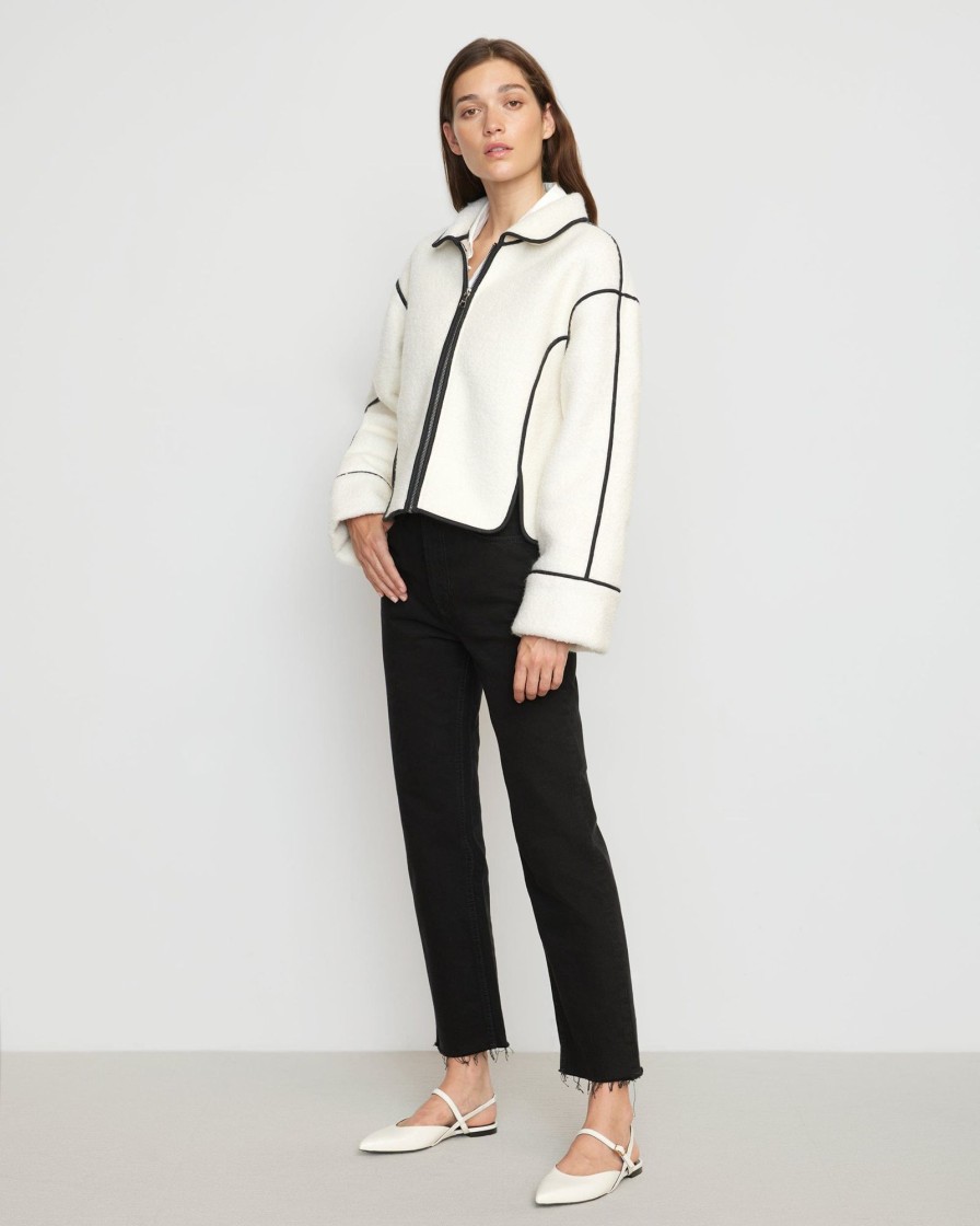 Clothing Hua Shang Group (H.K.) Ltd | Madison Contrast Trim Coat