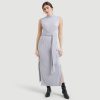 Clothing UBASE INTERNATIONAL, INC. | Eden Sleeveless Tie-Front Dress