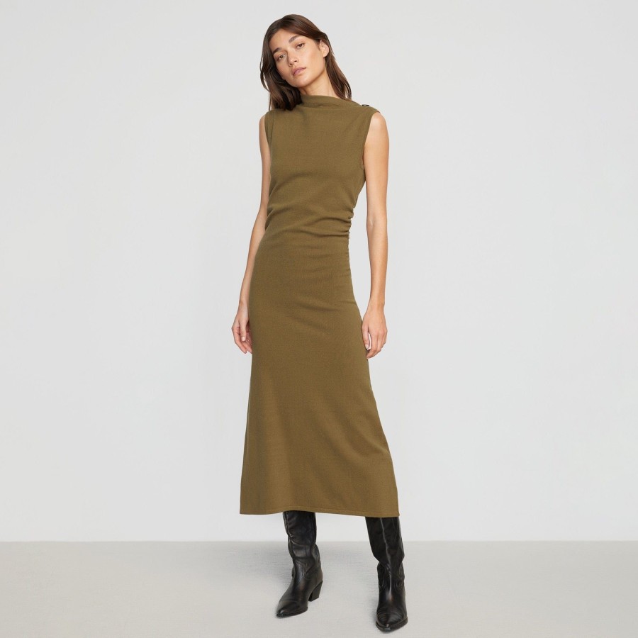 Clothing Expert Group Limited | Abel Sleeveless Asymmetric-Neck Dress