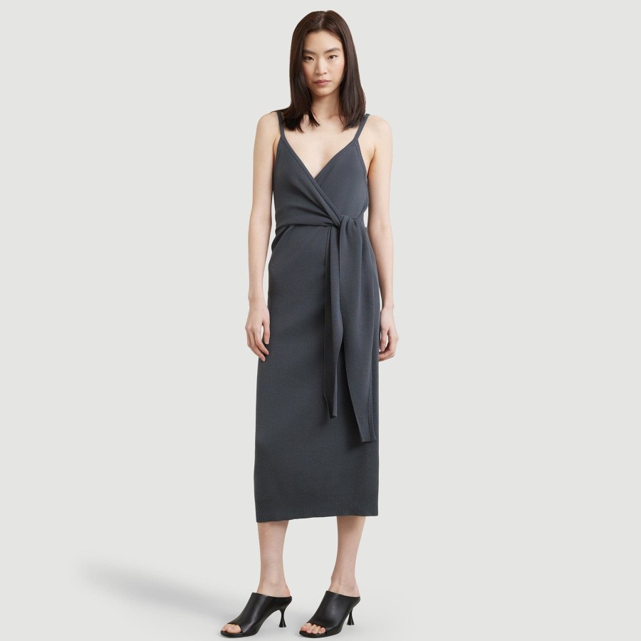 Clothing Brilliant Wise Corporation Limited | Ani Sleeveless Tie-Front Knit Dress