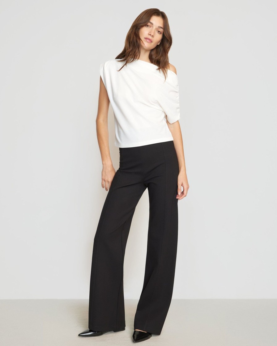 Clothing UBASE INTERNATIONAL, INC. | Anh Wide-Leg Stretch Pant (Regular)