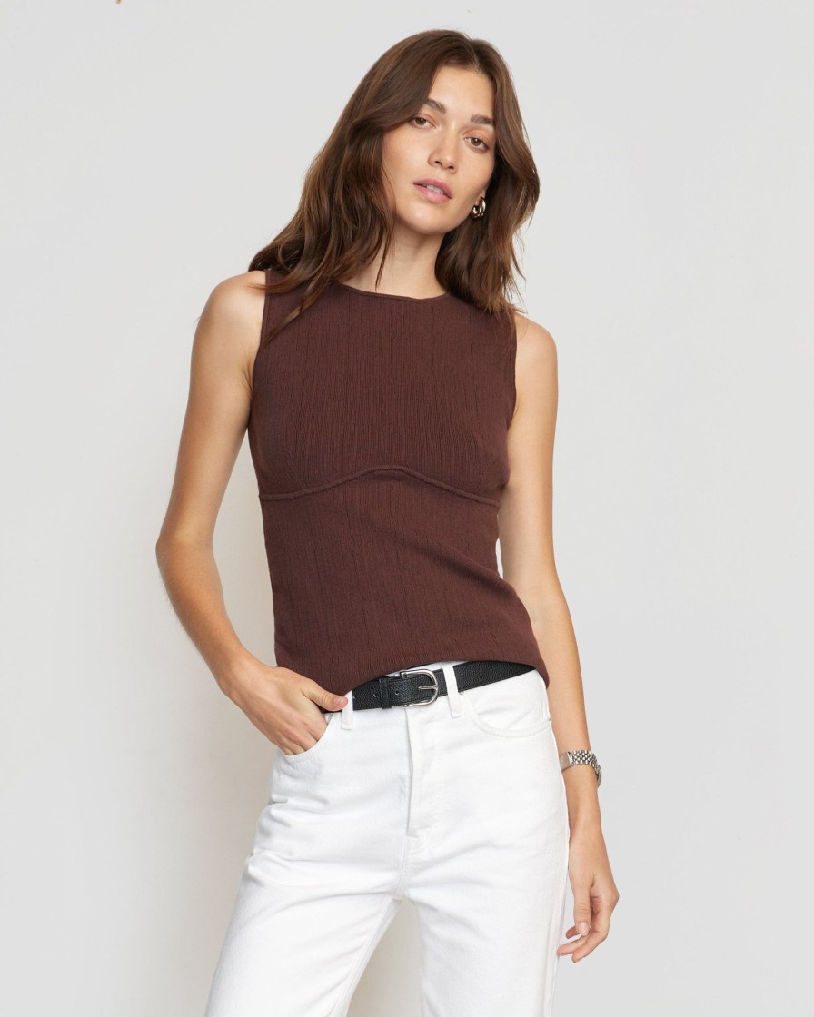 Clothing Expert Group Limited | Cecily Contour Sweater Tank