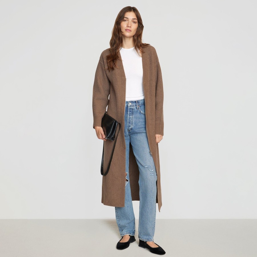 Clothing Expert Group Limited | Alma Oversized Two-Way Zip Cardigan