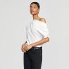 Clothing Hua Jia | Quinn Off-Shoulder Top