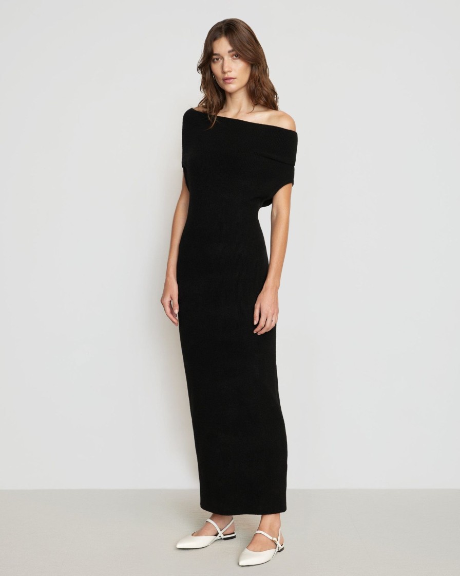 Clothing Expert Group Limited | Micah Off-Shoulder Sweater Dress