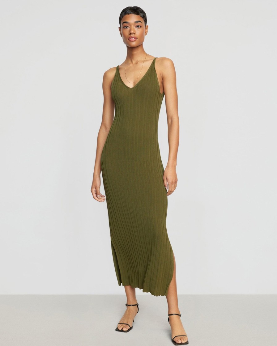 Clothing Brilliant Wise Corporation Limited | Estella Ribbed Tank Dress