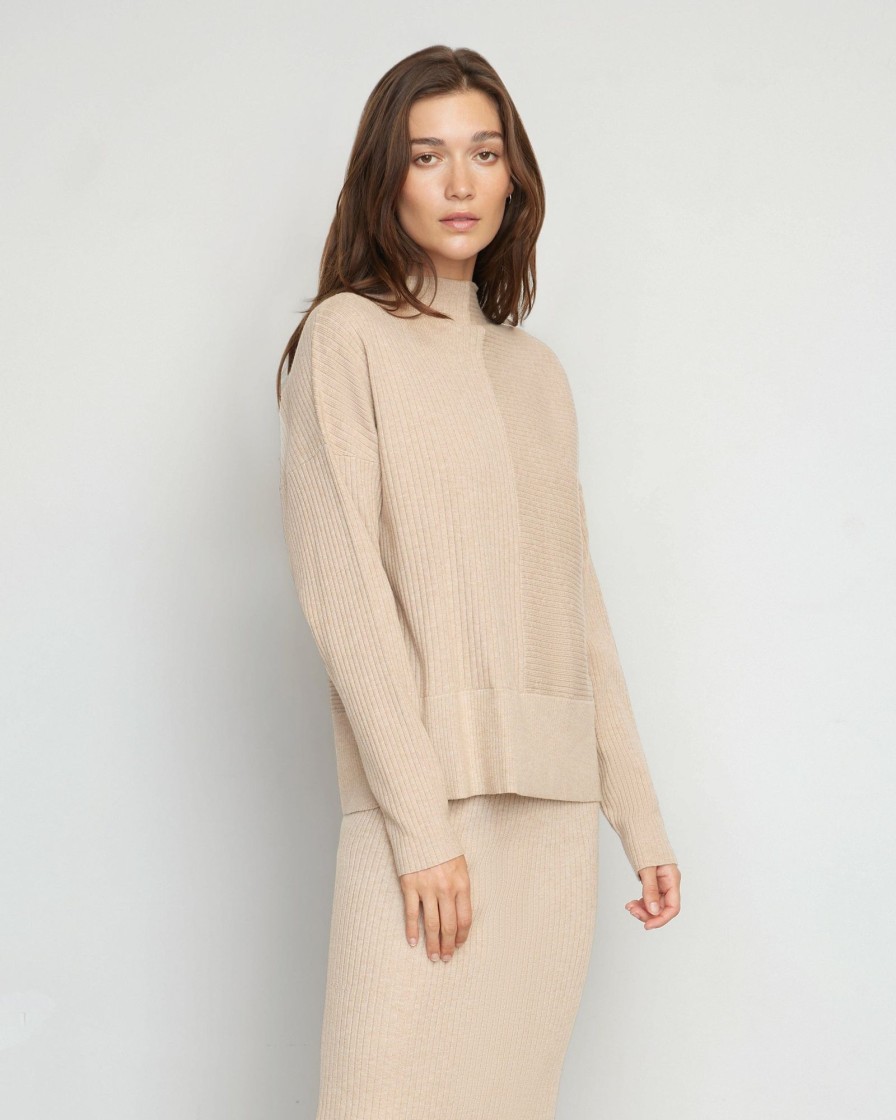 Clothing Expert Group Limited | Juliana Directional Ribbed Sweater