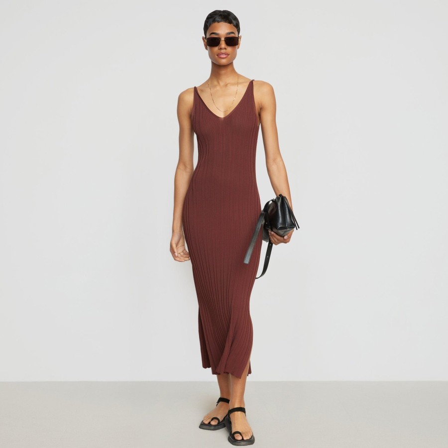 Clothing Brilliant Wise Corporation Limited | Estella Ribbed Tank Dress