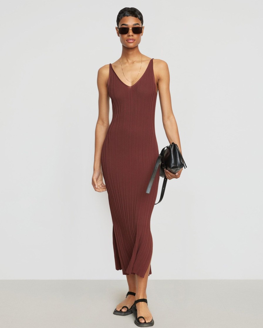 Clothing Brilliant Wise Corporation Limited | Estella Ribbed Tank Dress