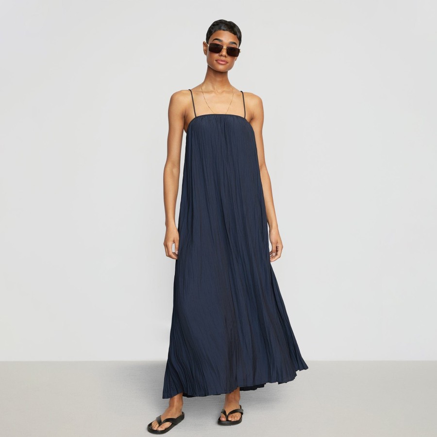 Clothing Hua Jia | Solange Crinkled Maxi Dress