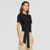 Clothing Brilliant Wise Corporation Limited | Jude Cropped Tie-Front Top