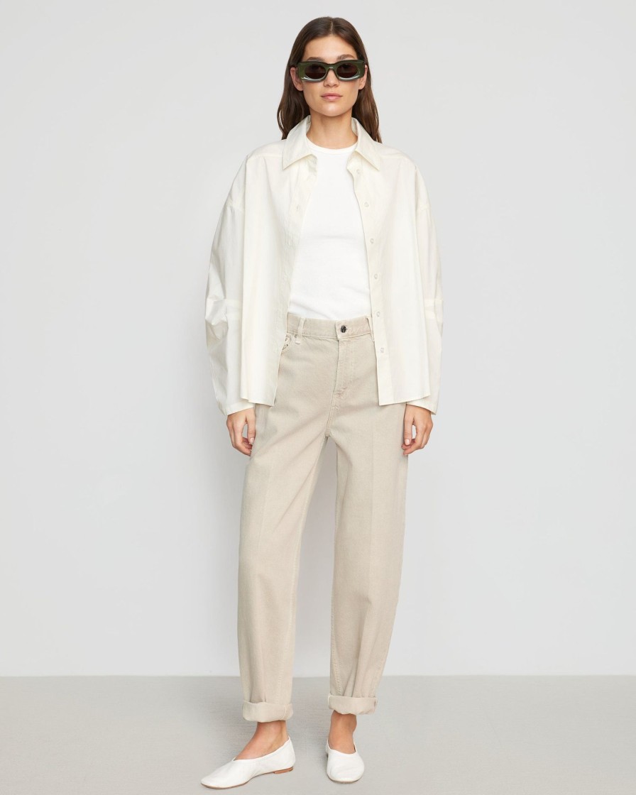 Clothing Hua Jia | Lilia Structured-Sleeve Shirt