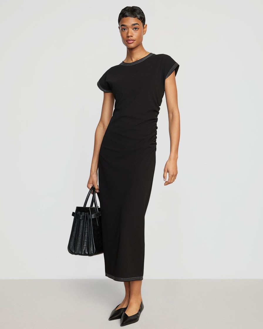 Clothing Hua Jia | Vela Ruched-Waist Dress