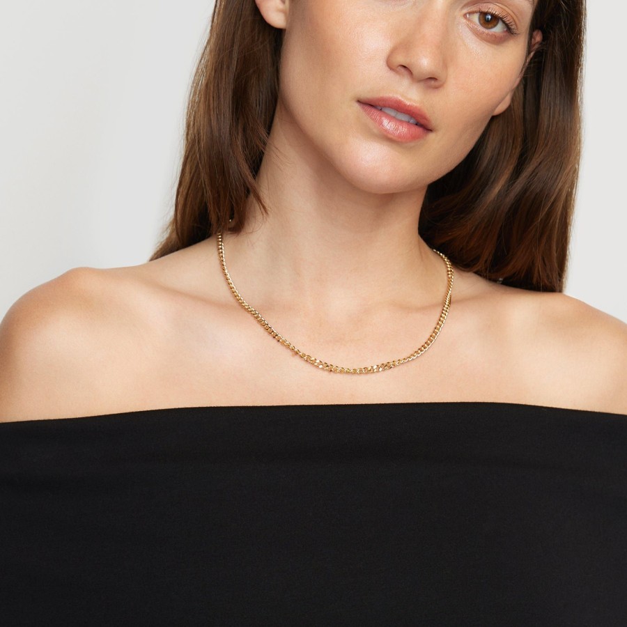 Accessories Thatch | 14K Gold Plated Chain Link Necklace