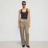 Clothing Hua Jia | Arden Drawstring Foldover Pant