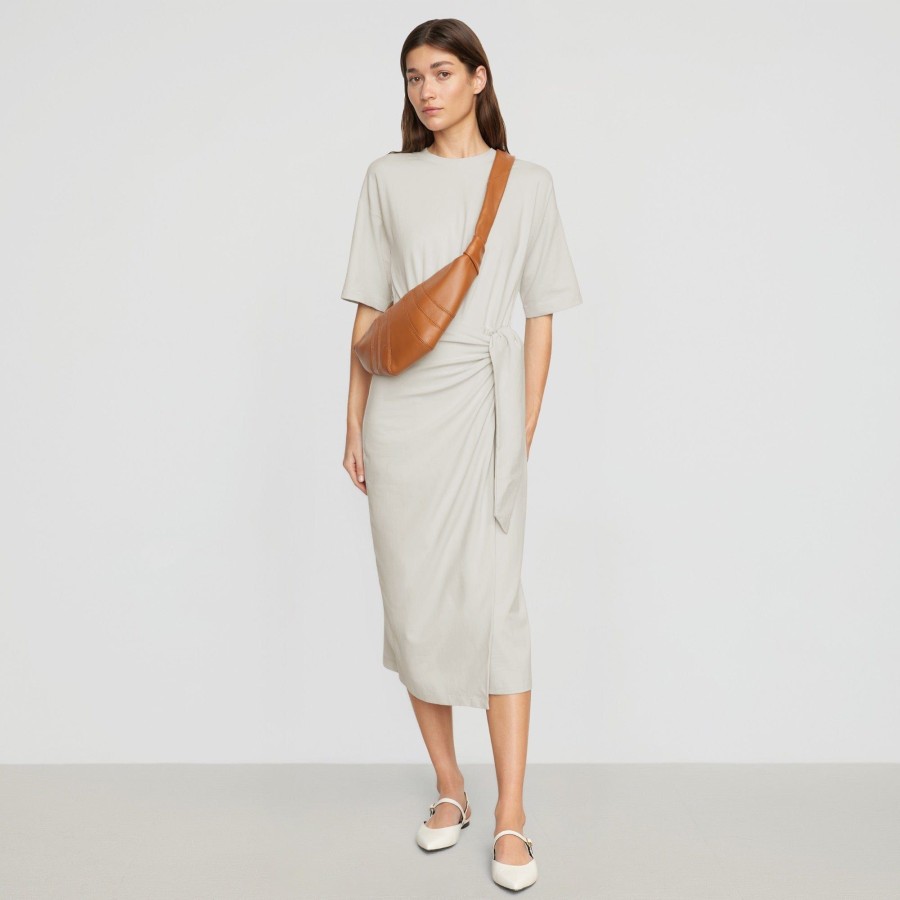 Clothing UBASE INTERNATIONAL, INC. | Noa Organic Cotton T-Shirt Wrap Dress