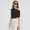 Clothing Hua Jia | Quinn Off-Shoulder Top